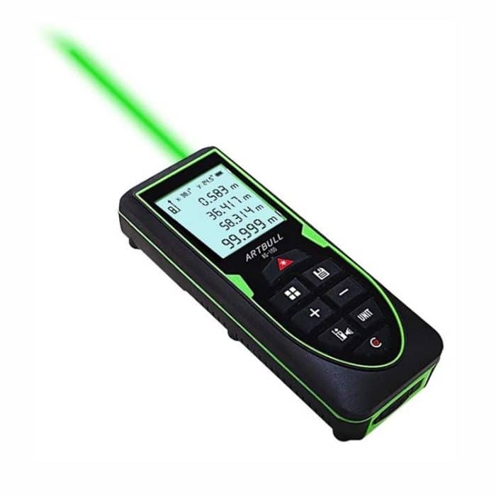 ARTBULL Laser-Entfernungsmesser Handheld-Raummessgerät Elektronisches Lineal, ARTBULL 100m – Bild 2