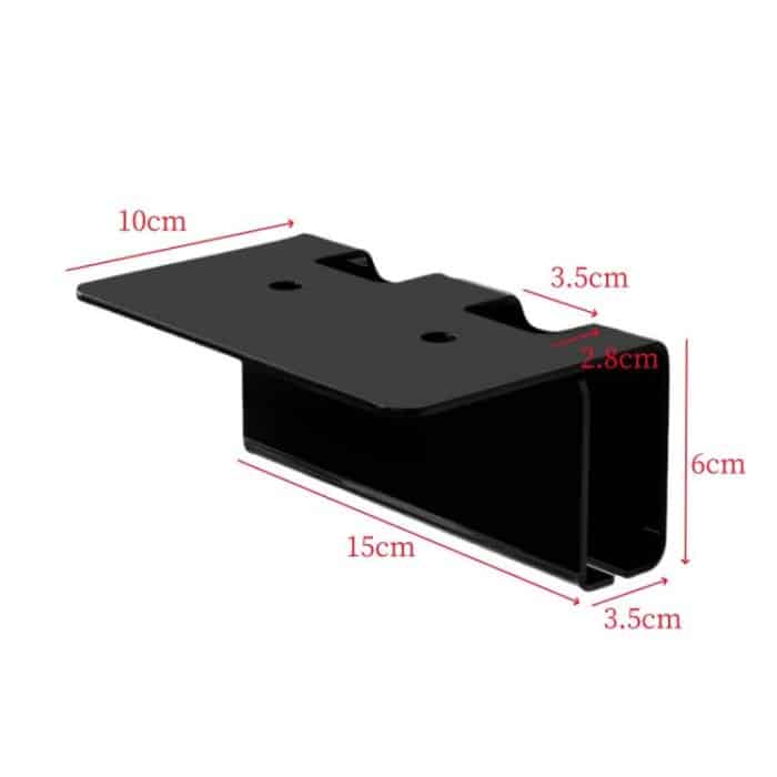 Wandmontierter Zahnbürstenhalter aus Acryl für Badezimmer – Bild 2