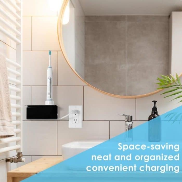 Wandmontierter Zahnbürstenhalter aus Acryl für Badezimmer – Bild 4