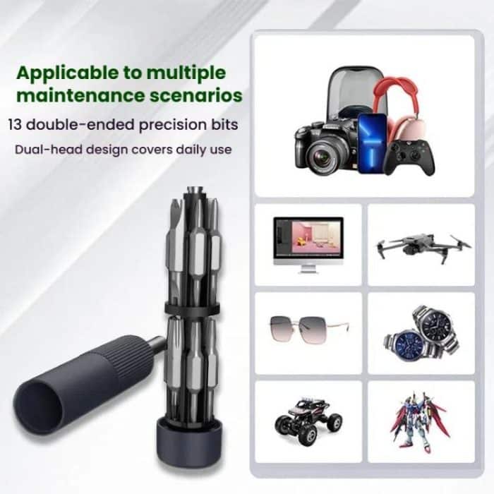 27 In 1 Dual Bits Präzision Schraubendreher Tool Kit Mini Handy Computer Brillen Reparatur Werkzeug – Bild 9