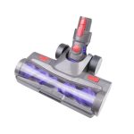 Für Dyson V7 V8 V10 V11 V15 Staubsauger Doppelrollen-Direktantriebsbürstenkopf mit LED-Licht, Double Roller Direct Drive Brush Head
