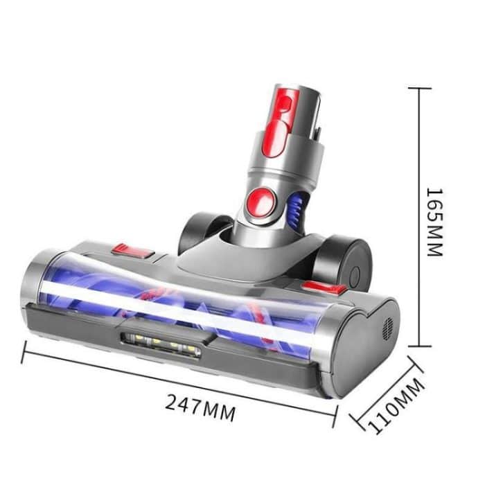 Für Dyson V7 V8 V10 V11 V15 Staubsauger Doppelrollen-Direktantriebsbürstenkopf mit LED-Licht, Double Roller Direct Drive Brush Head – Bild 7