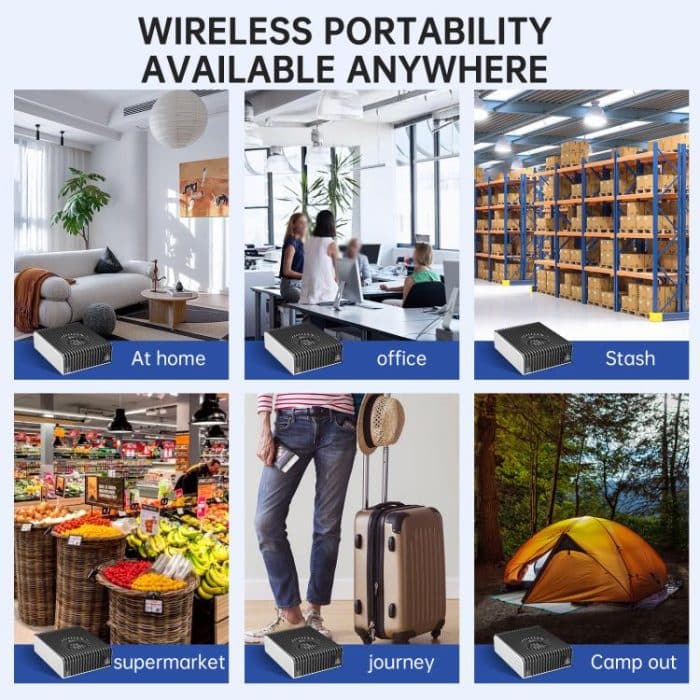 Auto Hochleistungs-Ultraschall-Mausabwehr Tragbarer Tierabwehr für den Außenbereich – Bild 6