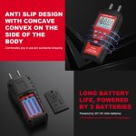 HABOTEST HT636 Hochpräzises Differenzdruckmessgerät Digitaler Mikrodrucktester – Bild 11