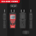 HABOTEST HT636 Hochpräzises Differenzdruckmessgerät Digitaler Mikrodrucktester – Bild 4