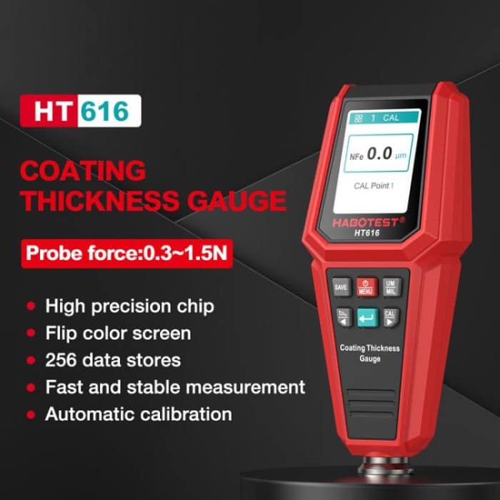 HABOTEST HT616 Autolacktester Lackschichtdickenmessgerät – Bild 2