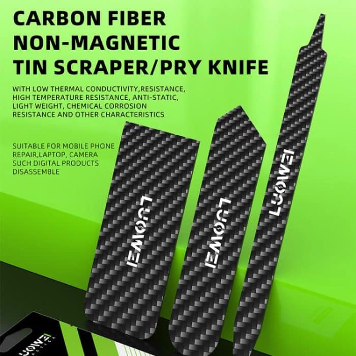 Hebelstab aus Kohlefaser-Kunststoff, antistatisch, Mehrzweck-Demontagestange, 3pcs /Set Pry Stick – Bild 2