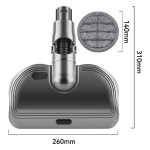 Moppkopfbürste für Dyson V6 / DC58 / SV03 Staubsauger, for Dyson V6 – Bild 6