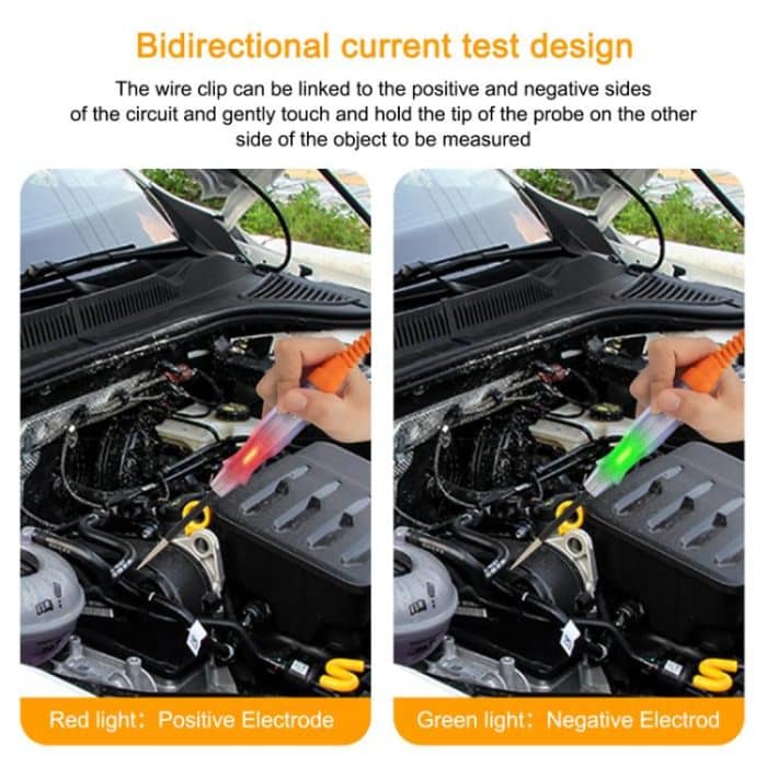 6V 12V 24V Auto Multifunktionale Circuit-Tester Strom Detektor Stift Power Sonde, CNBJ-85076A – Bild 11