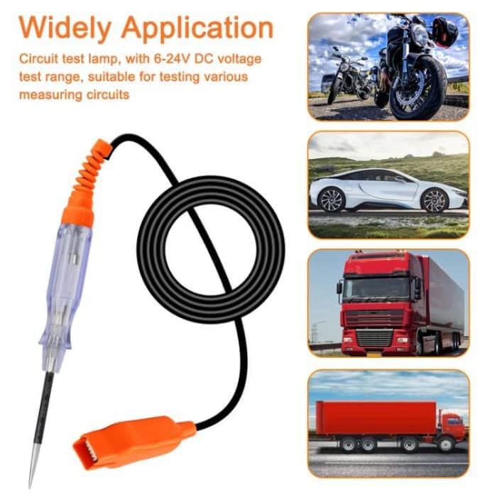 6V 12V 24V Auto Multifunktionale Circuit-Tester Strom Detektor Stift Power Sonde, CNBJ-85076A – Bild 8