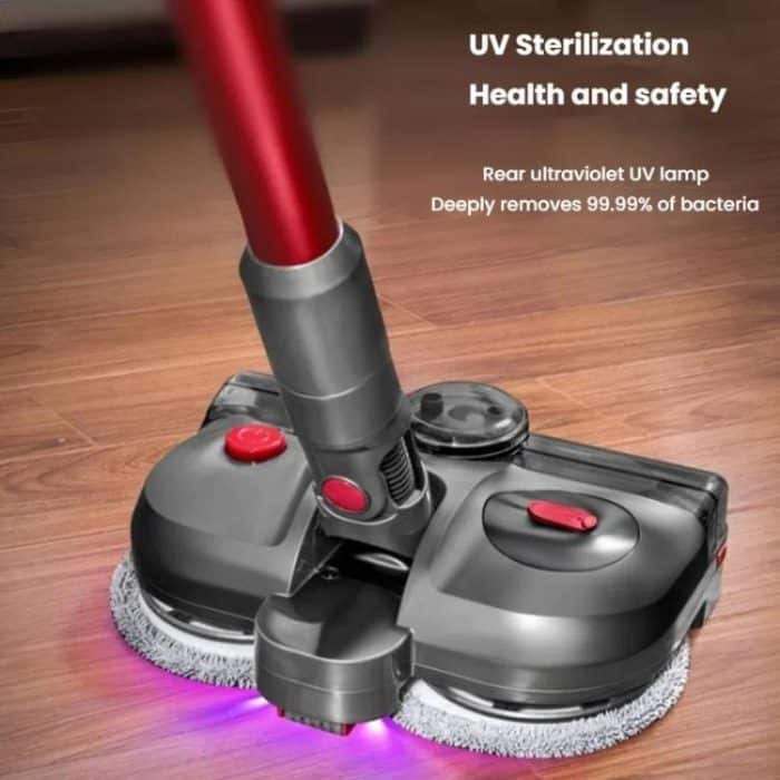 4-in-1-Elektromoppkopf mit UV-Sterilisatorlicht und Wassertank, For Dyson V7 / V8 / V10 / V11, For Dyson V12 Slim / V10 Slim – Bild 4