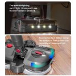 4-in-1-Elektromoppkopf mit UV-Sterilisatorlicht und Wassertank, For Dyson V7 / V8 / V10 / V11, For Dyson V12 Slim / V10 Slim – Bild 7