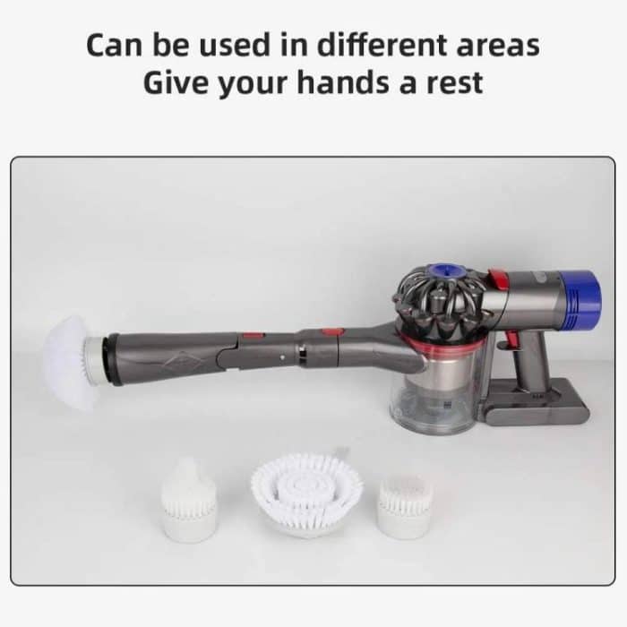 Reinigungsbürsten-Aufsatzset für Dyson V11/V10/V8/V7 Badewannen-Bodenbürste mit harten Borsten – Bild 5