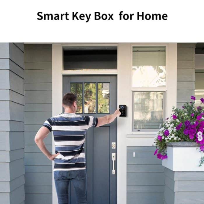 Smart Bluetooth Key Box unterstützt Fingerabdruck/APP/Passwort/IC-Karte Entsperren, Tuya  App, TTLOCK App – Bild 5