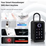 Smart Bluetooth Key Box unterstützt Fingerabdruck/APP/Passwort/IC-Karte Entsperren, Tuya  App, TTLOCK App – Bild 7