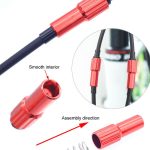 2 stücke Mountain Road Shifter Center Trim Schrauben 4mm Hand Shift Koaxial Einstellung Set Schrauben – Bild 5