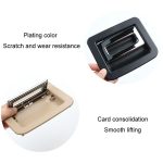 Für 2010-2016 Porsche Cayenne/Paramera Auto Boot Teppich Schnalle Stamm Puller 95855111500, Plastic Model Black, Plastic Model Beige, Metal Model Black, Metal Model Beige – Bild 4