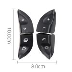 Für Mercedes-Benz S-Klasse/CL-Klasse Auto Lenkrad Multifunktions-Taste Tasten 2208210679 – Bild 3