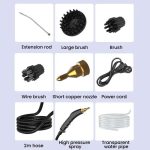 YAERDUN Dampfreiniger Hochdruck-Hochtemperatur-Küchenhaube Multifunktionale Haushaltsreinigungsmaschine, 110V US Plug (Two Flat), 110V US Plug ( 2 Flat 1 Round ), 220V EU Plug, 220V UK Plug, 220V AU Plug – Bild 3