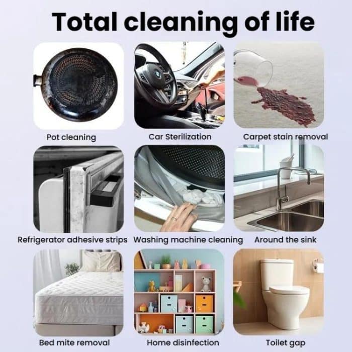 YAERDUN Dampfreiniger Hochdruck-Hochtemperatur-Küchenhaube Multifunktionale Haushaltsreinigungsmaschine, 110V US Plug (Two Flat), 110V US Plug ( 2 Flat 1 Round ), 220V EU Plug, 220V UK Plug, 220V AU Plug – Bild 9