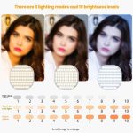 Smartphone-Fülllicht, Selfie, Live-Streaming, Computer, Laptop, Fotografie-Licht, LED-Fülllampe für Videokonferenzen – Bild 4