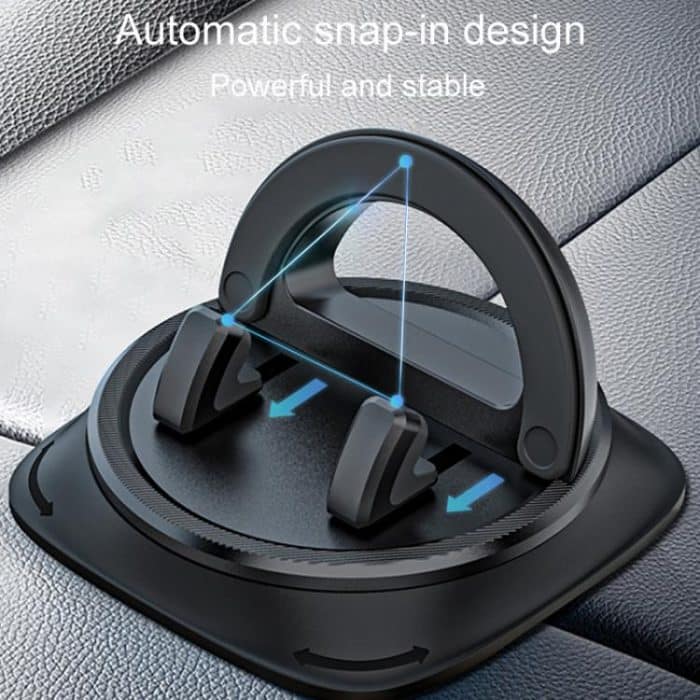 Car Center Console Fixed Navigation Phone Holder Installation-Free Snap-On Phone Support Bracket, Z12 – Bild 6