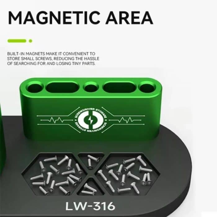 Handy-Reparatur-Werkzeug-Organizer, Drehschraubendreher-Halter, LW-316 – Bild 4