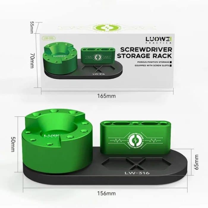 Handy-Reparatur-Werkzeug-Organizer, Drehschraubendreher-Halter, LW-316 – Bild 7