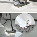 For Karcher SC3upright Steam Cleaner Magic Floor Brush, Black White, Black White+2 Cloths – Bild 6