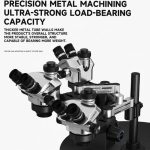 32mm Microscope Swing Arm Metal Universal Lifting and Stacking 360 Degree Single Arm Fixed Repair and Inspection Stand, GK01 – Bild 7