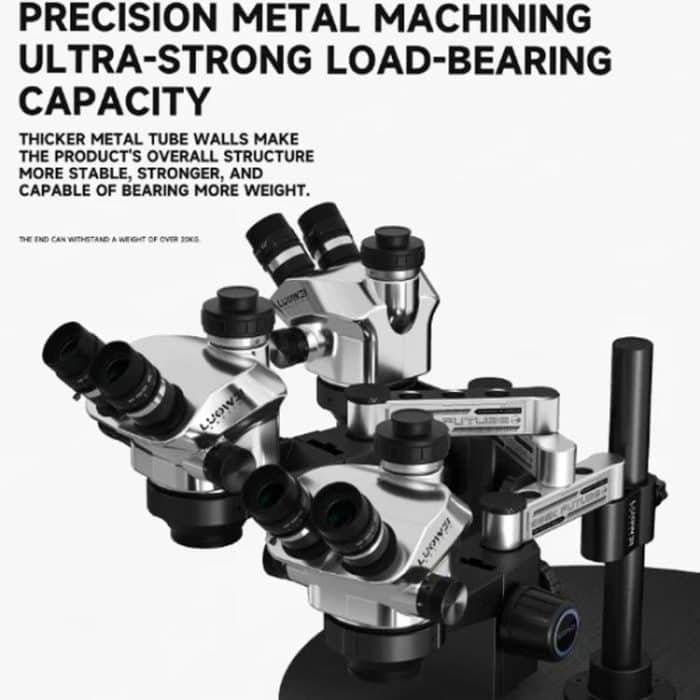 32mm Microscope Swing Arm Metal Universal Lifting and Stacking 360 Degree Single Arm Fixed Repair and Inspection Stand, GK01 – Bild 7