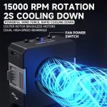 Cell Phone Repair 3 In 1 UV Curing Lamp Cooling Smoke Extractor Fan Dust Developer Lamps, CF01 – Bild 4