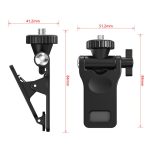 1/4 Screw Universal Fill Light Cell Phone Clip GoPro Video Conference Laptop PC External Clip – Bild 7