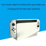 For Nintendo Switch OLED / Joy-Con 2 In 1 Protective Case TPU Cover Support – Bild 7