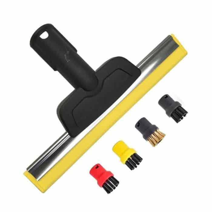 For Karcher SC2 / SC3 / SC4 / SC5 / CTK10 / CTK20 Steam Cleaner Glass Mirror Cleaning Nozzle Wiper Accessories 2.863-025.0, 1 Scraper+2 Covers, 1 Scraper+2 Covers+4 Brushes, Single Scraper – Bild 2