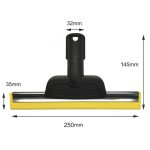 For Karcher SC2 / SC3 / SC4 / SC5 / CTK10 / CTK20 Steam Cleaner Glass Mirror Cleaning Nozzle Wiper Accessories 2.863-025.0, 1 Scraper+2 Covers, 1 Scraper+2 Covers+4 Brushes, Single Scraper – Bild 3