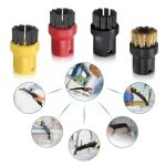 For Karcher SC2 / SC3 / SC4 / SC5 / CTK10 / CTK20 Steam Cleaner Glass Mirror Cleaning Nozzle Wiper Accessories 2.863-025.0, 1 Scraper+2 Covers, 1 Scraper+2 Covers+4 Brushes, Single Scraper – Bild 4