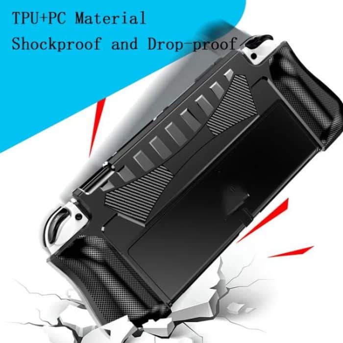 For Switch OLED Console TPU Protective Cover Integrated Shell With 2 Game Card Slots – Bild 9