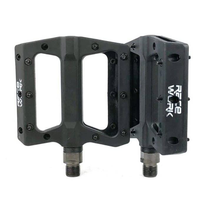 TBD0605860201A.jpg RACEWORK RK091 1pair Mountain Bike Nylon Fiber Pedals Cycling Anti-slip Pedals – Bild 1