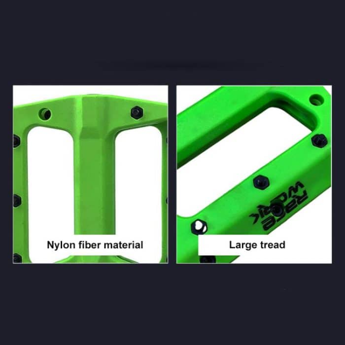 RACEWORK RK091 1pair Mountain Bike Nylon Fiber Pedals Cycling Anti-slip Pedals – Bild 5