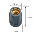 For Karcher HD / HDS Series High Pressure Washer Nozzle Cap 4.112-044.0 – Bild 3