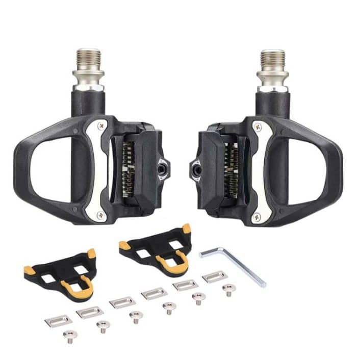 RACEWORK 1pair Road Bicycle Riding Anti-slip Self-locking Pedals – Bild 1