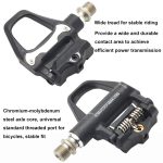 RACEWORK 1pair Road Bicycle Riding Anti-slip Self-locking Pedals – Bild 6