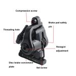 RACEWORK RK563 160mm Road Bike Disc Brake Flat Mount Mechanical Dual Side Actuation Caliper – Bild 3