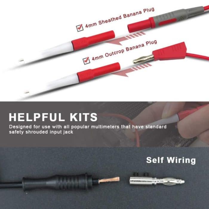 4pcs /Set 0.7mm Multimeter Non-Destructive Probe Electrical Auto Repair Test Probe – Bild 4