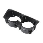 For Mercedes-Benz C-Class W205 / GLC W253 / E-Class W213 Center Console Beverage Cup Holder 2056802391, Black, Black Carbon Fiber, Red Carbon Fiber