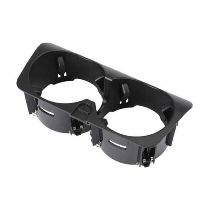 For Mercedes-Benz C-Class W205 / GLC W253 / E-Class W213 Center Console Beverage Cup Holder 2056802391, Black, Black Carbon Fiber, Red Carbon Fiber – Bild 1