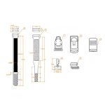 7pcs /Set Multimeter Portable Hanging Magnetic Lanyard, 7pcs /Set – Bild 2