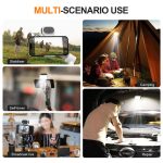 For DJI / Zhiyun Handheld Gimbal Stabilizer Fill Light Magnetic LED Photography Lamp Mobile Phone Fill Light, XJ97 One Lamp, XJ97 Dual Lamp, XJ97P One Lamp + Clips Set, XJ97P Dual Lamp + Clips Set – Bild 11