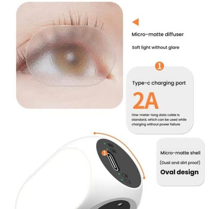 For DJI / Zhiyun Handheld Gimbal Stabilizer Fill Light Magnetic LED Photography Lamp Mobile Phone Fill Light, XJ97 One Lamp, XJ97 Dual Lamp, XJ97P One Lamp + Clips Set, XJ97P Dual Lamp + Clips Set – Bild 8